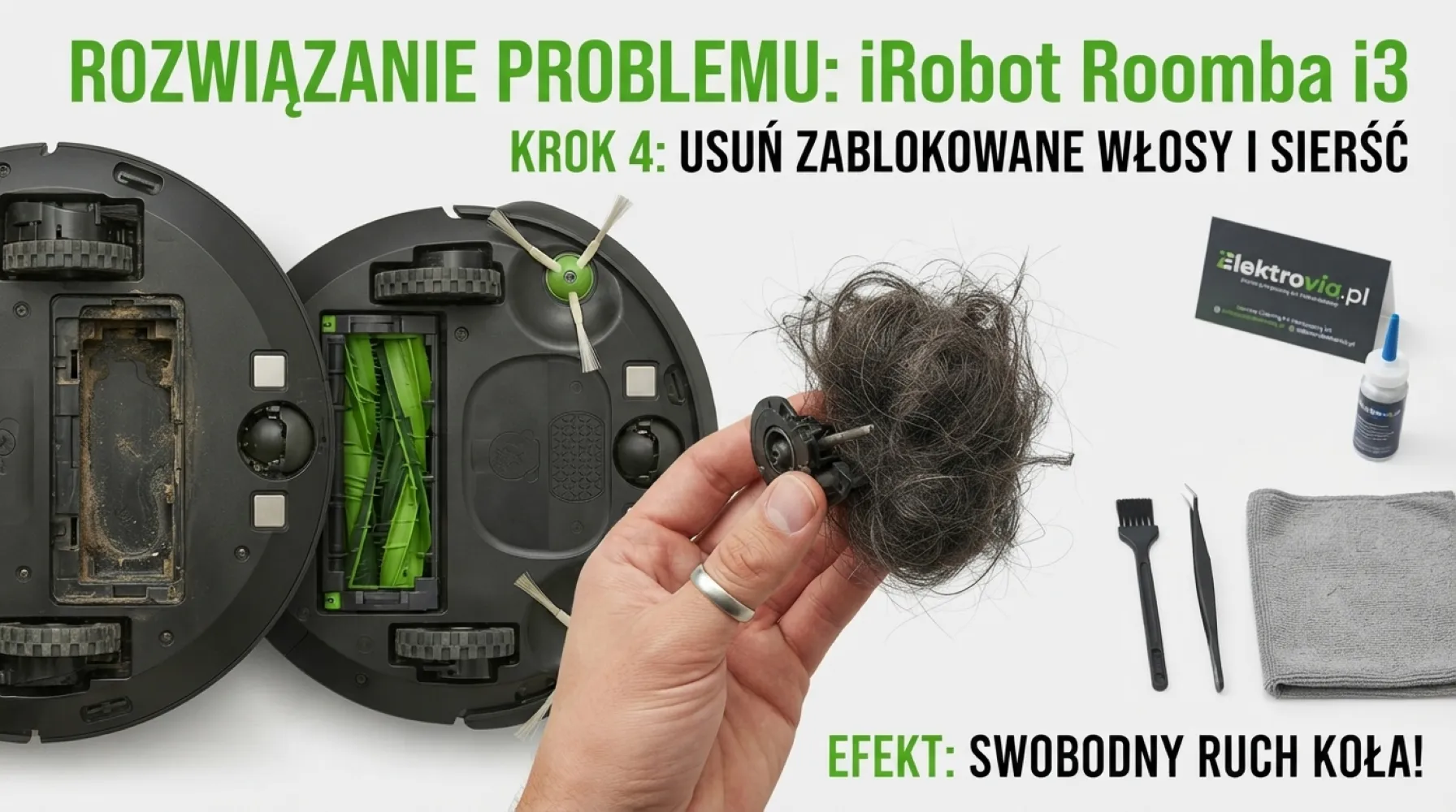 iRobot i3 przednie koło