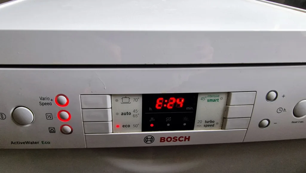 pralka bosch błąd e25